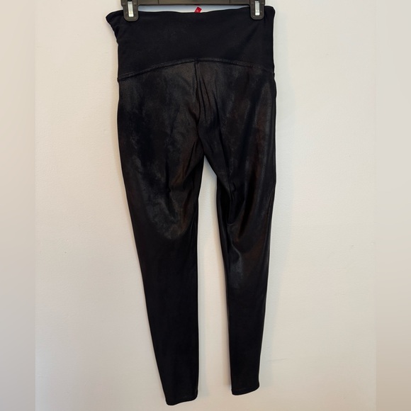SPANX Faux Leather Leggings Black Size XL - Picture 5 of 5